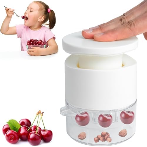 Cherry Pitter Tool Pit Remover, Multiple Cherry Seed Remover, 7 H...