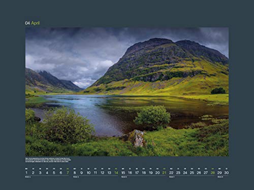 Schottland 2019: Wandkalender