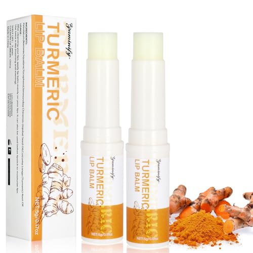 Turmeric Lip Balm for Smokers With Root Oil - Brightening