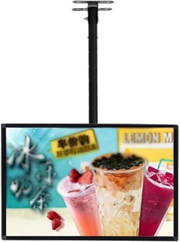 Soporte for letrero colgante ajustable, con pantalla de marco de apertura rápida, soporte for póster con luz LED con marco de aleación de aluminio for centros comerciales, escuelas, restaurantes(A-50X