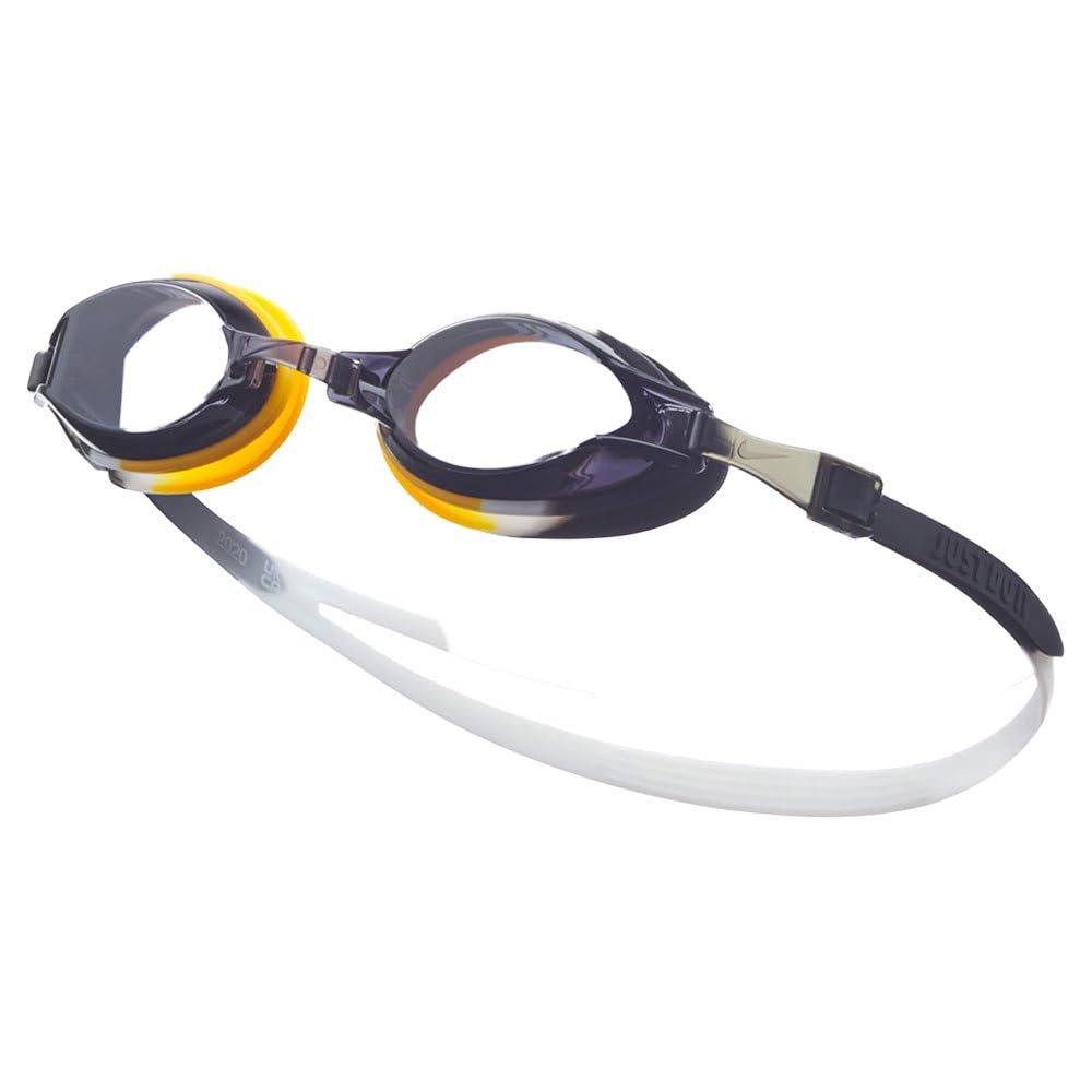 Nike  Kids Chrome Swimming Goggles Juniors - Black/Yellow