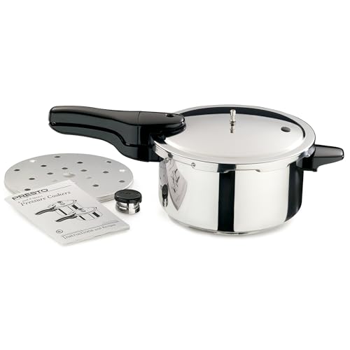 Image of Presto 01341 4-Quart Stainless Steel Pressure Cooker