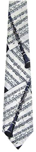 WI-310 - Mens Novelty Clarinet - Black White