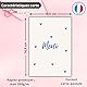 roxisha - 10 Stück Danksagungskarten + bedruckte Umschläge | Design Herz | Postkarte 10,4 x 14,8 cm | Danksagungskarten Hochzeit Geburt Geburtstag Taufe Party Kommunion Ruhestand