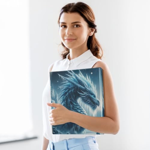 Classeur à 3 anneaux anti-cornes protégeant vos documents de cours et de bureau - 6