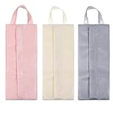 3 PCS Travel Socks Organizer Bag with Zip, Mini Compression Travel Underwear Organizer Bag, Portable Storage Packing Pouch for Luggage Ties Lingerie Panties Cosmetics Accessories