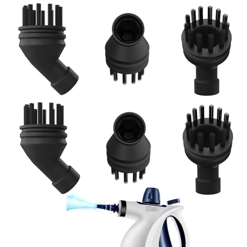 Vykyntow 6 Pack Steam Cleaner Attachments Brush Compatible with Mosche