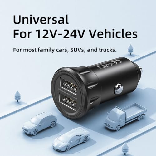 Image of WK LIFE BORN TO LIVE- RCC236 2.4A Faster car Charger with 3 in 1 Stretchable Coil Cable 1.2m Dual USB Port Car Charger Adapter, Compatible with iPhone15 /14 /13 /12pro /Galaxy /S22, Oppo All Devices