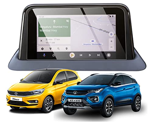 Image of TATA NEXON AND ALTROZ Car Infotainment System Accessories Unbreakable Screen Guard