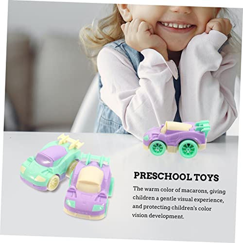 TOYANDONA Puxar Para Trás Brinquedos Infantis Brinquedos Pré-Escolares De Brinquedo Para Crianças 4