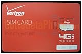 Verizon MICRO SIM Card (3FF) for Samsung Galaxy Note 4, S5, S4, S3 with TrendON SIM Ejection tool