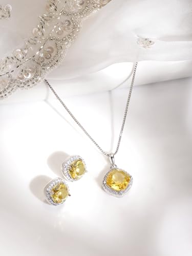 Image of Rubans Pendant Western Style Jewellery Set Gift for Women & Girls