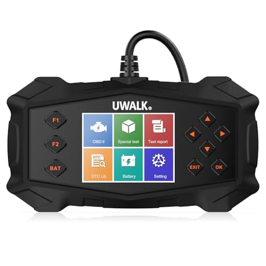 OBD2 Diagnosegerät OBD Auto Adapter: EOBD Auto Scanner Motor Diagnose Fehlerauslesegerät Lesegerät mit OBDII Funktionen - Deutsch KFZ Auslesegerät für Alle Fahrzeuge Ford BMW VW Mercedes Audi