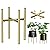 Plant Stand, Metal Plant Stand Adjustable Width 8-12 inches, Corner Plant Stand Mid Century Plant Holder for Indoor Outdoor Stable Display -1pack(Pot Not Included)