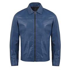 Blue Lambskin Jacket