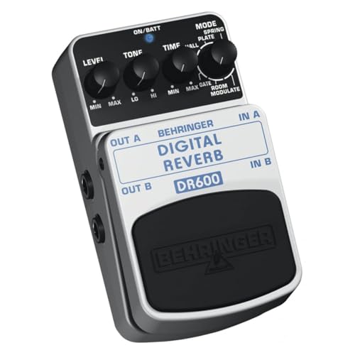 ベリンガー ギター用エフェクトペダル デジタル・ステレオリバーブ DR600 DIGITAL REVERB