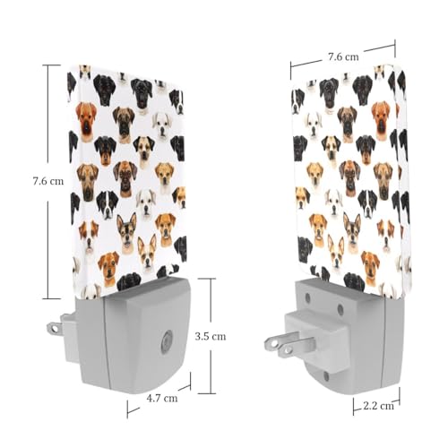 Lámpara nocturna LED con sensor, pack 2 unidades miniatura 7