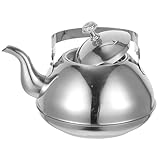 Bouilloire à eau bouillante: cette théière est facile et pratique à nettoyer, et cette théière est compacte, ce qui la rend facile à ranger lorsqu'elle n'est pas utilisée, bouilloire à café domestique