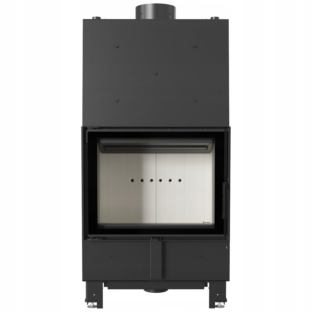 KRATKI Kaminöfen Wasserführende 12kW LUCY fi 200 Satz Wassertasche, Schwedenofen BImSchV Stufe 2