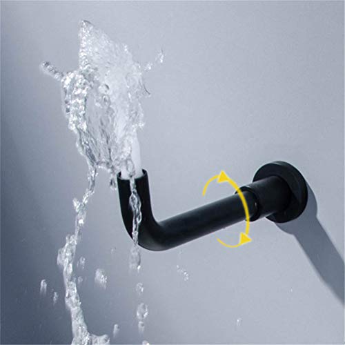 Ensemble de douche en laiton doré brossé pour baignoire chic