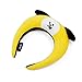 BT21 CHIMMY Character Face Cute Plush Stuffed Animal Headband Hairband for Girls, Yellow
