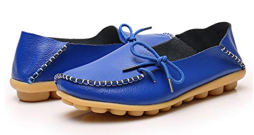 Image of VenusCelia Women's Breathable Comfort Walking Office Flat Loafer