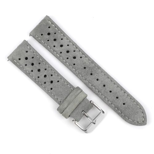 Onthelevel Suede Leather Watch Strap 18mm 19mm 20mm 21mm 22mm 24mm Rally Racing Watch Band With Quick Release Replacement Watchband