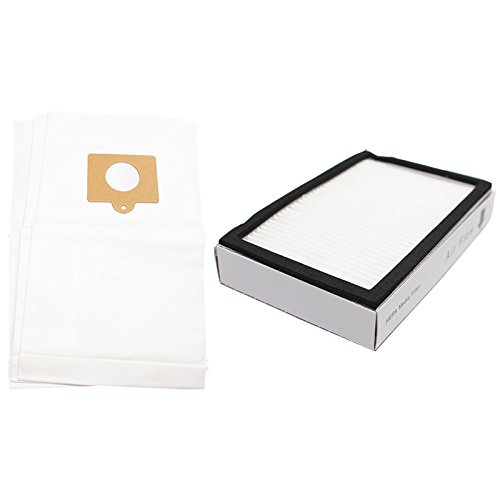 6 Replacement for Panasonic MC-UG471-00 Vacuum Bags & 1 HEPA Filter - Compatible with Panasonic C-5 Vacuum Bags & AC38KBRMZ000 Filter