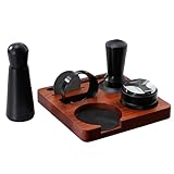 Set completo per espresso: Questo kit di pressini per caffè, parte di un set da casa, include strumenti per l'estrazione 'espresso pensati per migliorare la tua esperienza di preparazione. Garantisce una pressione di pressatura costante per un'estrazione ottimale del caffè espresso, risultando ideale sia per principianti che per appassionati che desiderano creare un espresso a casa.