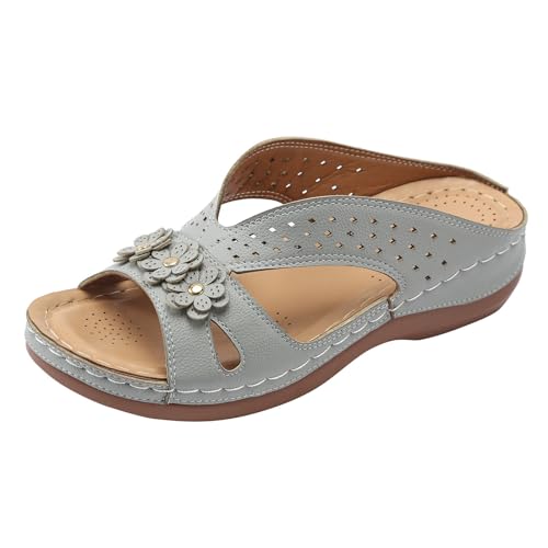 Chanclas Mujer,Flip Flop Mujer Sandalias transpirables e informales pantuflas para de interior y exterior piscina abiertas suaves zapatillas el Hogar la Ducha