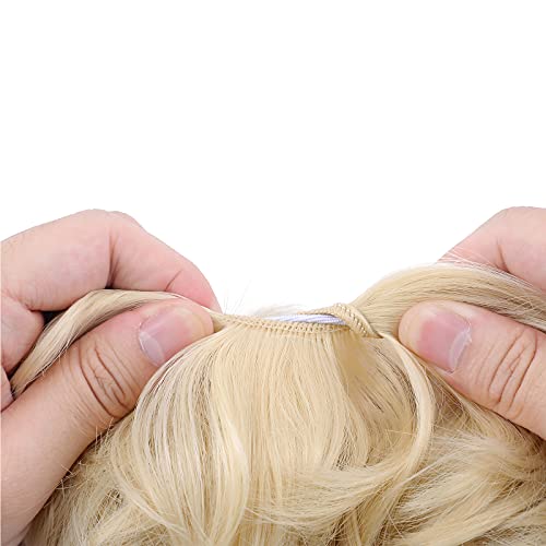 SEGO Elasitco con Capelli Ricci Finti Spettinati