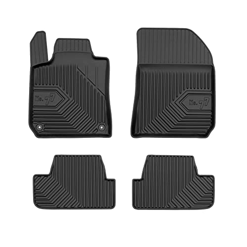 FROGUM No.77 Tapis de Sol Voiture Toutes Saisons pour Peugeot 308 II 2013-2021 | Matériau TPE Durable