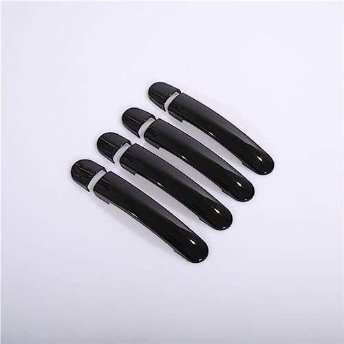 Poignée de porte de voiture chromée noire pour VW Jetta 2013 2014 accessoires autocollants