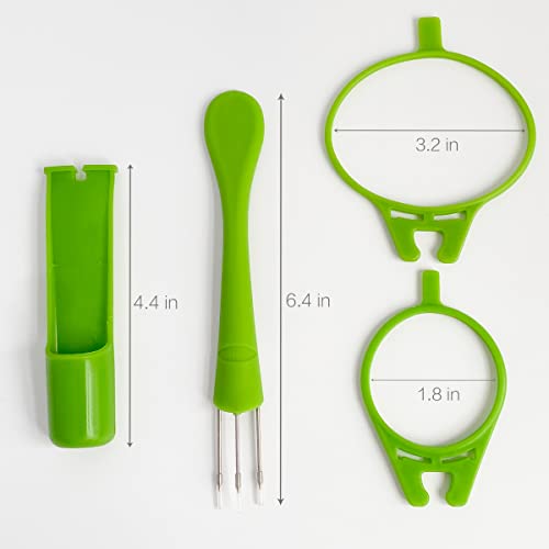 Pickle Fork 2 Pack Pickle Grabber,Olive Fork Pickle Picker Pickle Gift Kitchen Gadgets Pickle Gifts Pickle Forks For The Jar Pickle Holder #TOP6