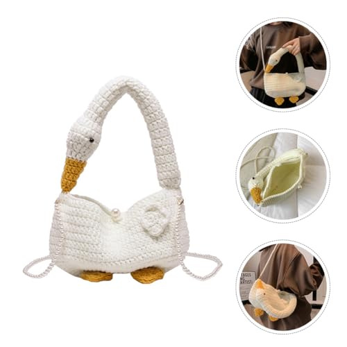 Sac à main tissé pour femmes à bandoulière décontracté et chic - 4