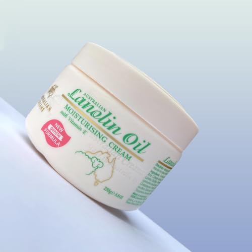 Lanolin Cream Moisturiser for Dry Cracked Skin, 250 g (Pack of 1) - Image 2