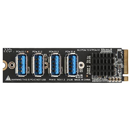 Carte d'extension M.2 PCIE X1 anti-interférence contre la lenteur système