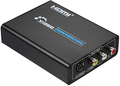 1080p HD to AV Composite/S-Video Converter HD to CVBS/S-Video Video Converter Adapter