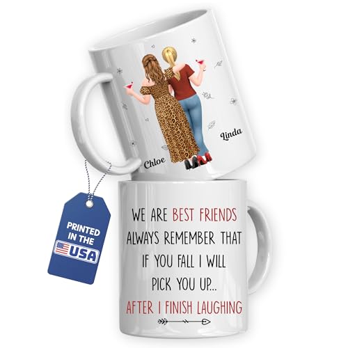 Wrappiness Bestie Personalized Coffee Mug - I Will Pick You