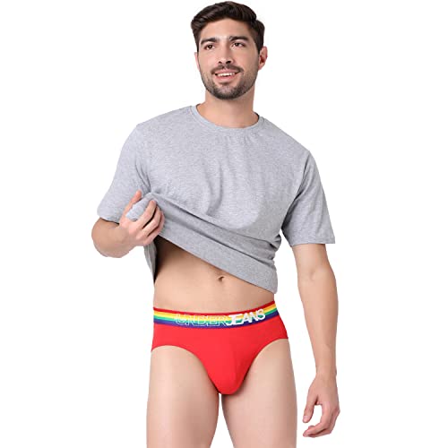 Image of Underjeans Men Cotton Blend Brief