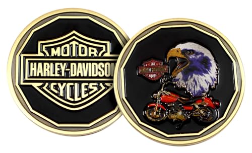 Harley-Davidson Faded Glory Bar & Shield Metal Challenge Coin