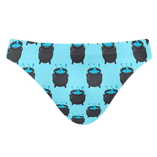 Black Boiler Swim Briefs for Men Swimsuit Bikini Swimwear S B0404865