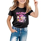 Merch Kpop Mädchen Mitglied T-Shirt Kinder Shirt Kurzarm Casual Graphic Tee Shirt Sommer Kurzarm Tees Oberteile 110-160 Tops Tshirts Einfarbige Casual Rundhalsausschnitt