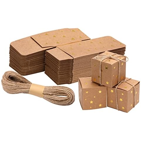 Boîtes cadeau BEIMEIII 50 pcs Cover