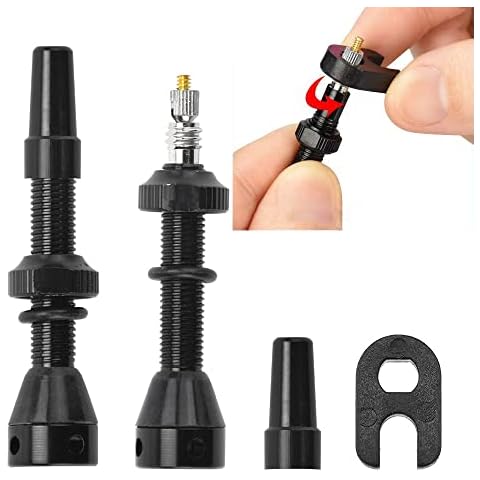 AFASOES Válvula Tubeless Bicicleta MTB 40mm Cover