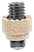 1/4"-20 x 1-1/4" Plain Mild Steel Drawn Arc Weld Studs, 100 pk.