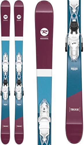 Rossignol Trixie/Xpress 10 Ski Package Womens Sz 158cm White/Sparkle
