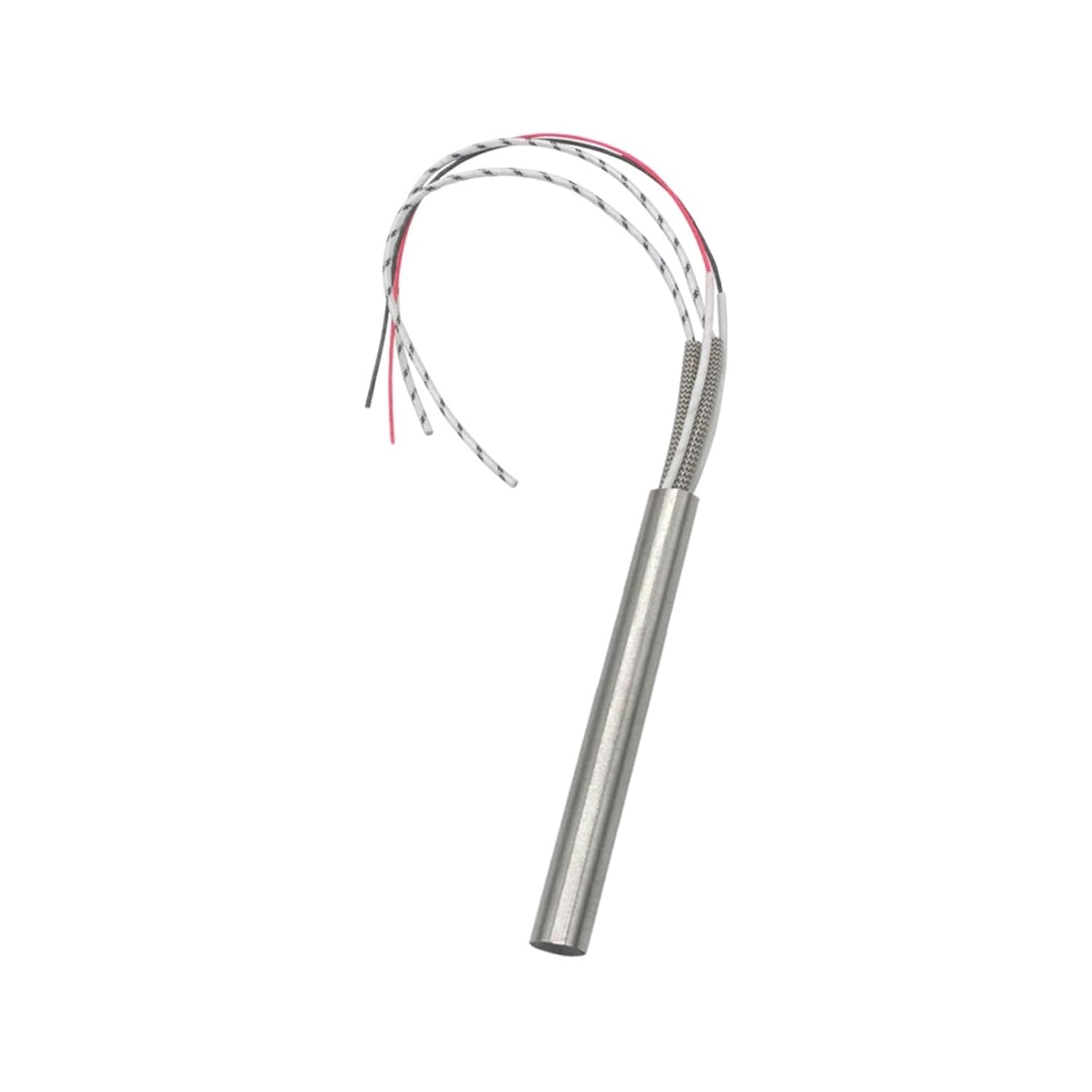 Heating Cartridge Heater Heating Element 220V with Type K Thermocouple 304 Stainless Steel 450W/600W/750W 12x120/12x150/12x200mm(304SUS 600W 12x150mm)