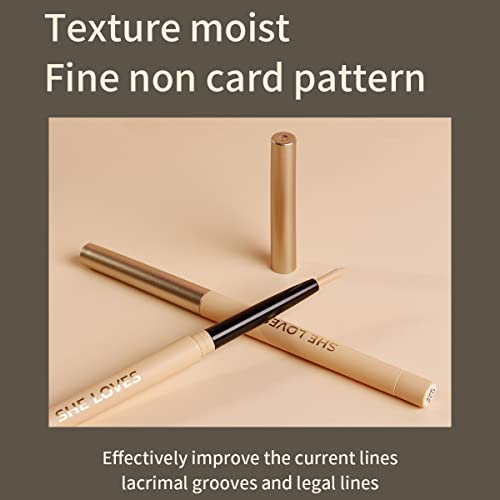 Kissio Concealer,Smooth Concealer Pencil,Improve Tear Trough And Nasal Lines,Natural Coverage,Cream Concealer For Dark Circles,Blemishes & Redness,Cruelty Free,0.02 Oz（02#Natural Color） #TOP2