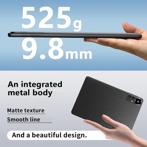 Image of Android 15 10 Inch Tablets, 20GB RAM 128GB ROM 2TB Expandable, 2.0GHz Quad-core Processor, 2 in 1 Tablet with Stylus Mouse Keyboard Case, 5G WiFi6, BT 5.0, 6000mAh, Widevine L1